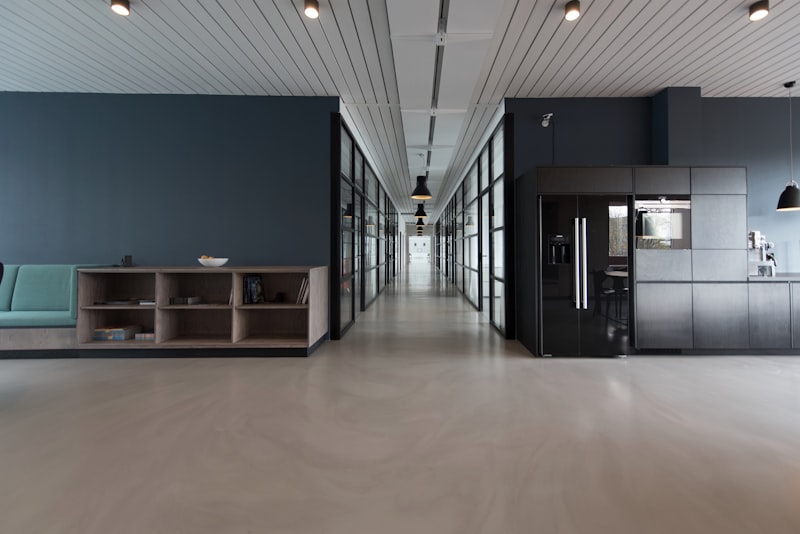 Professional office workspace for legal document preparation